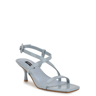 Sandalia NINE WEST Wnhanni3  Charol piel Color Azul