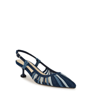 Zapatilla NINE WEST Wnwhitt7  Textil Color Azul