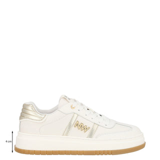 Tenis NINE WEST Wnaracne  Sintetico Color Blanco