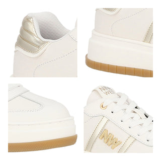 Tenis NINE WEST Wnaracne  Sintetico Color Blanco