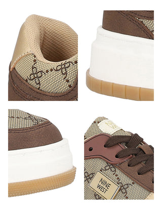 Tenis NINE WEST Wnzorvina  Textil Color Cafe