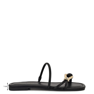 Sandalia NINE WEST Wntigra3  Sintetico Color Negro