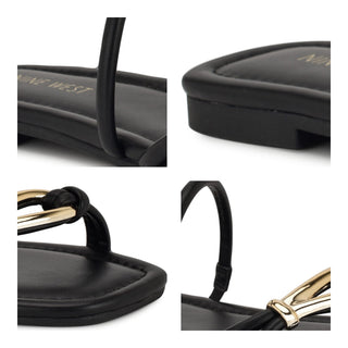 Sandalia NINE WEST Wntigra3  Sintetico Color Negro