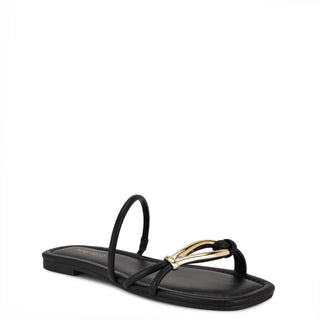Sandalia NINE WEST Wntigra3  Sintetico Color Negro