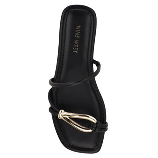 Sandalia NINE WEST Wntigra3  Sintetico Color Negro