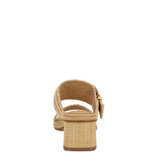 Zapato Destalonado con tacon NINE WEST Wnebels2  Textil Color Beige