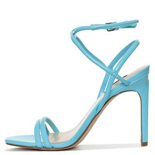 Sandalia NINE WEST Wnmalaya3  Charol piel Color Azul