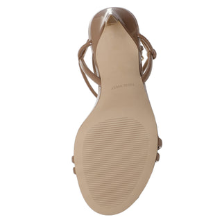 Sandalia NINE WEST Wnmalaya3  Charol piel Color Beige