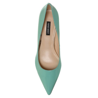 Zapatilla NINE WEST Wnarlene3  Charol piel Color Azul