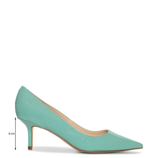 Zapatilla NINE WEST Wnarlene3  Charol piel Color Azul