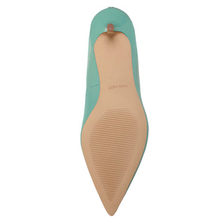 Zapatilla NINE WEST Wnarlene3  Charol piel Color Azul