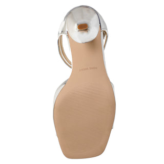 Sandalia NINE WEST Wndevans3  Sintetico Color Metalico