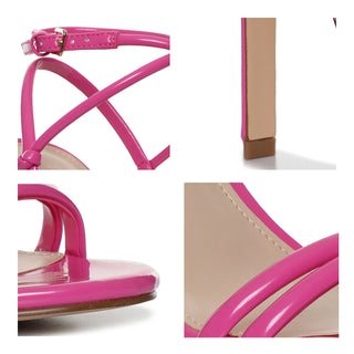 Sandalia NINE WEST Wnmalaya3  Charol piel Color Rosa