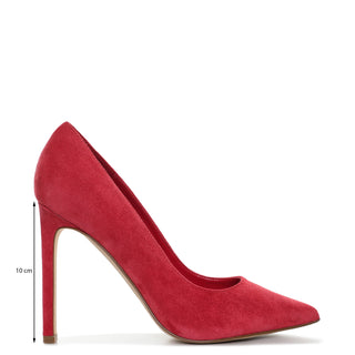 Zapatilla NINE WEST Wntatiana  Piel Color Rojo