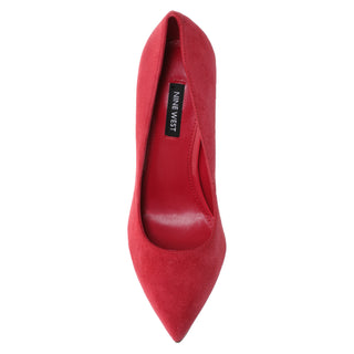 Zapatilla NINE WEST Wntatiana  Piel Color Rojo