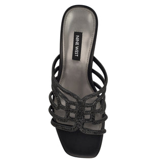 Zapato Destalonado con tacon NINE WEST Wngrassa5  Textil Color Negro