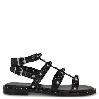 Sandalia NINE WEST Wnmindela3  Sintetico Color Negro