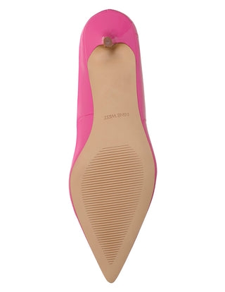 Zapatilla NINE WEST Wnarlene3  Charol piel Color Rosa