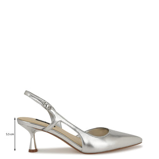 Zapatilla NINE WEST Wnrenela3  Sintetico Color Metalico