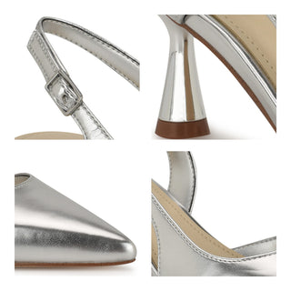 Zapatilla NINE WEST Wnrenela3  Sintetico Color Metalico