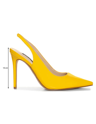 Zapatilla NINE WEST Wnfeather3  Sintetico Color Amarillo