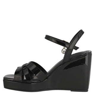Zapatilla con Plataforma WESTIES Weviloria  Charol sintético Color Negro