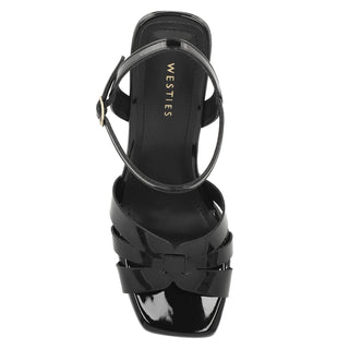 Zapatilla con Plataforma WESTIES Weviloria  Charol sintético Color Negro