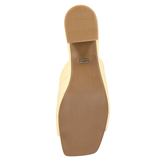 Zapato Destalonado WESTIES Wecoval  Sintetico Color Amarillo