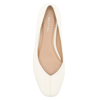 Ballerina WESTIES Webaggaley  Piel Color Blanco