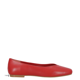 Ballerina WESTIES Webaggaley  Piel Color Rojo