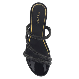 Zapato Destalonado WESTIES Weleite  Gamuza textil Color Negro