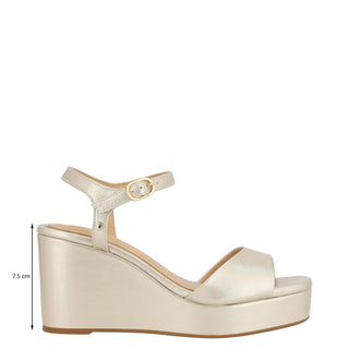 Zapatilla con Plataforma WESTIES Weyasemin  Sintetico Color Metalico