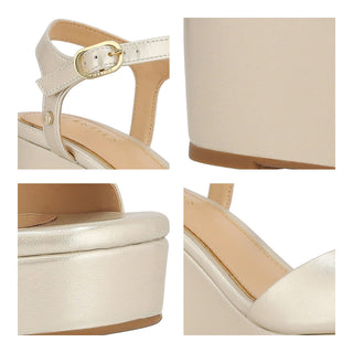Zapatilla con Plataforma WESTIES Weyasemin  Sintetico Color Metalico