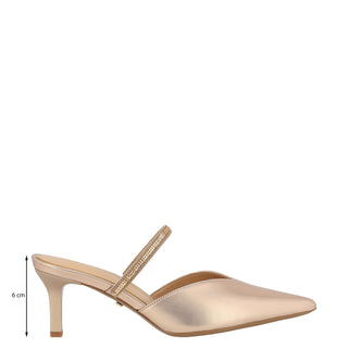 Zapato Destalonado WESTIES Wedenix  Sintetico Color Metalico