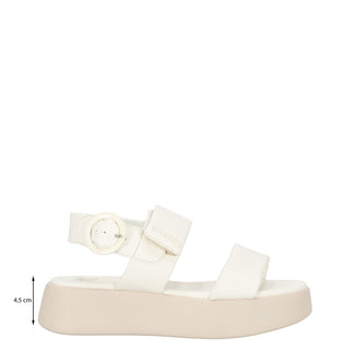 Sandalia con Plataforma WESTIES Wesolete  Sintetico Color Blanco