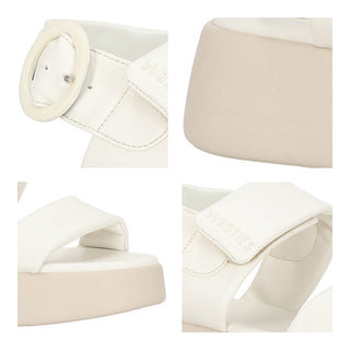 Sandalia con Plataforma WESTIES Wesolete  Sintetico Color Blanco