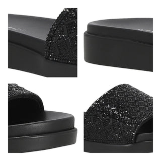 Sandalia WESTIES Weseilor  Gamuza textil Color Negro