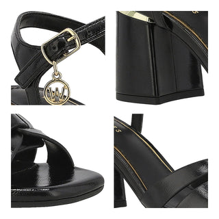 Sandalia WESTIES Wetetsu  Sintetico Color Negro
