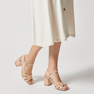 Sandalia WESTIES Wetetsu  Sintetico Color Beige