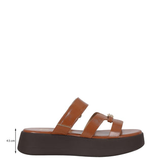 Zapatilla con Plataforma WESTIES Wesirio  Sintetico Color Cafe
