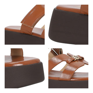 Zapatilla con Plataforma WESTIES Wesirio  Sintetico Color Cafe
