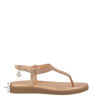 Sandalia WESTIES Wemaiju  Sintetico Color Metalico