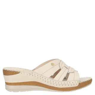Zapato Destalonado W CONFORT Wtgandara  Piel Color Blanco