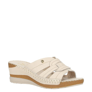 Zapato Destalonado W CONFORT Wtgandara  Piel Color Blanco