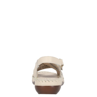 Sandalia W CONFORT Wtgamze  Piel Color Blanco