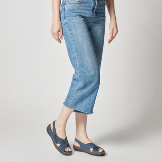 Sandalia W CONFORT Wtgamze  Piel Color Azul