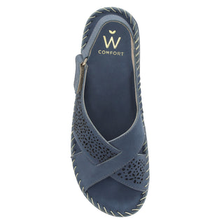 Sandalia W CONFORT Wtgamze  Piel Color Azul