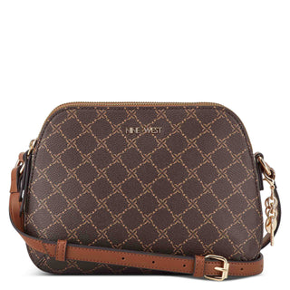 Bolsa Crossbody NINE WEST Ncl514369  Sintetico Color Cafe