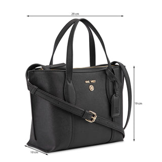 Bolsa Tote NINE WEST Ngs115175  Sintetico Color Negro