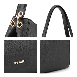 Bolsa Shoulder NINE WEST Ngv129523  Sintetico Color Negro